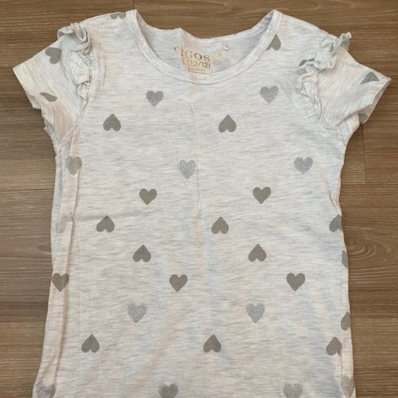 VIGOSS GIRLS 3 PIECE OF DECORATIVE SHORT SLEEVE SHIRTS SET - Picture 2 of 4